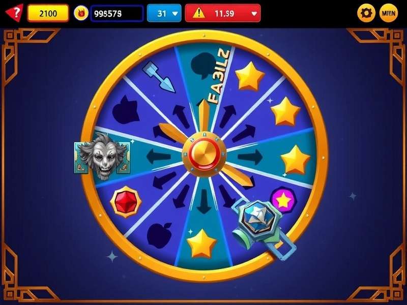 Fortune Frenzy Wheel Game Interface